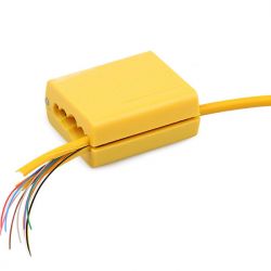 Longitudinal stripping device for optical cable ribbon center beam tube
